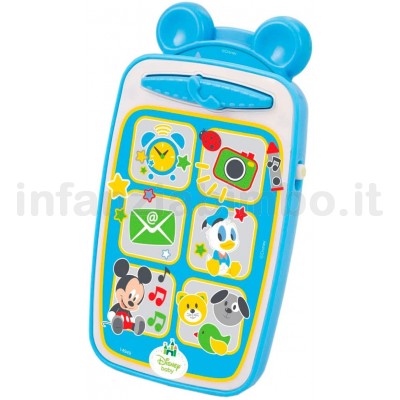 gioco baby minnie smartphone telefono giocattolo per bambini infanzia  clementoni